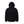 PLEASURES - DIGITAL ZIP PONCHO HOODIE BLACK