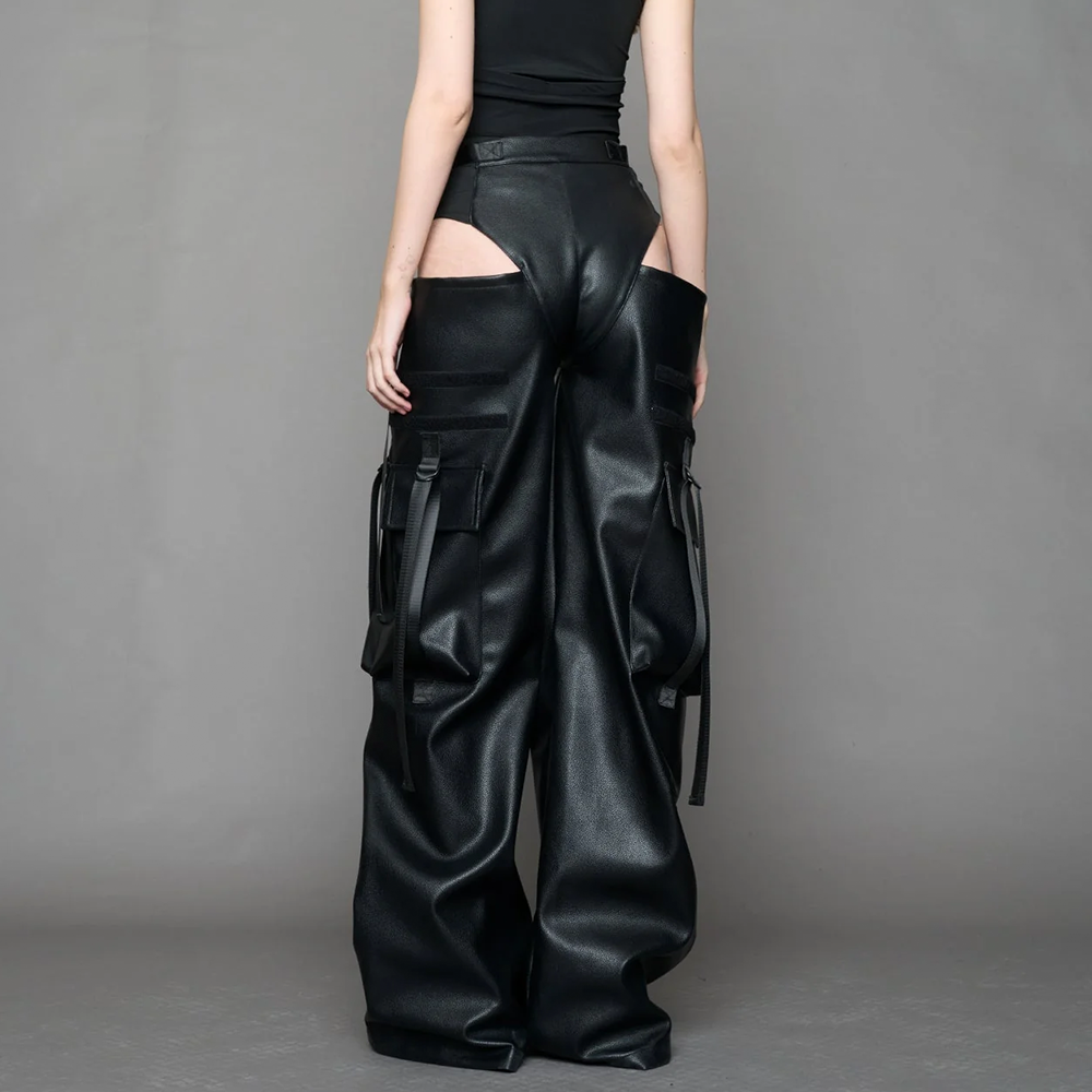 NAMILIA - LEATHER PANTY TROUSERS