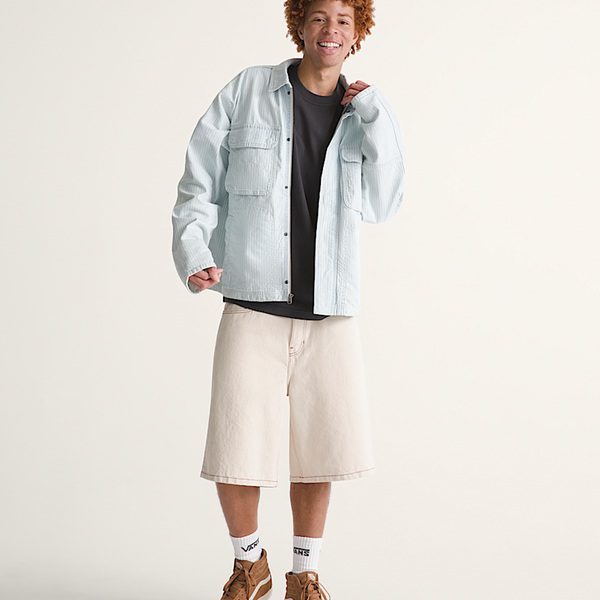 VANS - CHECK-5 BAGGY SHORT NATURAL BEIGE
