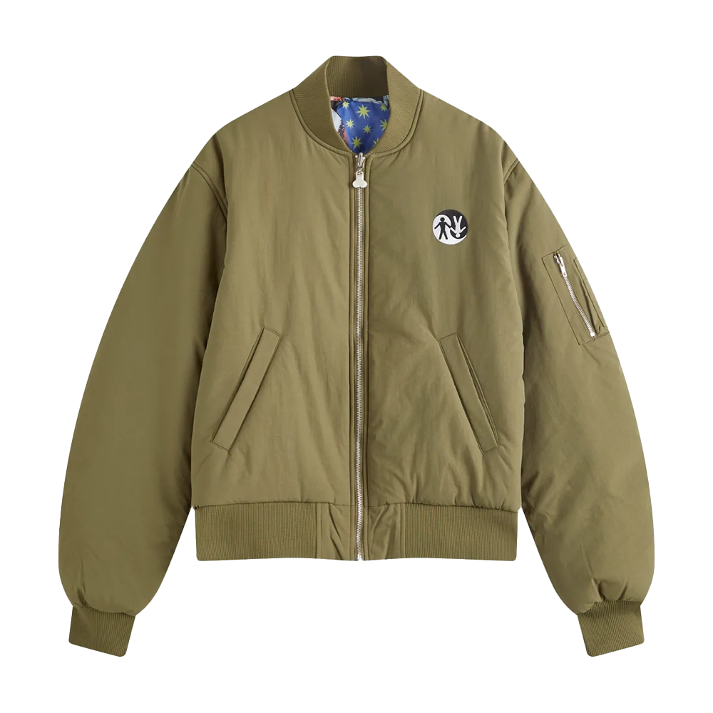 CARNE BOLLENTE - DESIRE CONNECTION BOMBER KHAKI