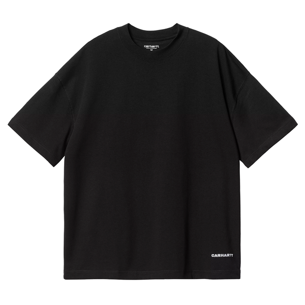 CARHARTT WIP - S/S LINK SCRIPT T-SHIRT BLACK/WHITE