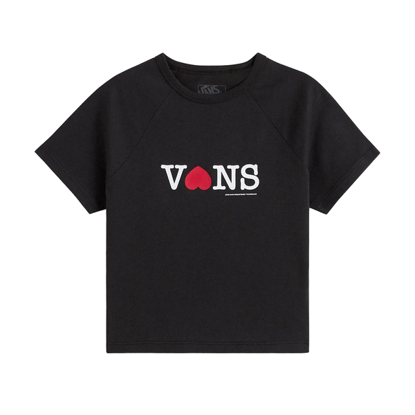 VANS - W SOUVENIRE BABY T-SHIRT BLACK