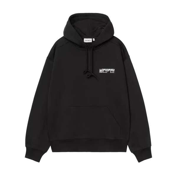 CARHARTT WIP - HOODED SWEAT WIPTOPIA II BLACK