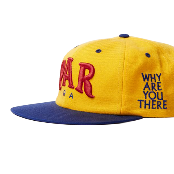 PARRA - DOLLAR STORE 6 PANEL HAT YELLOW