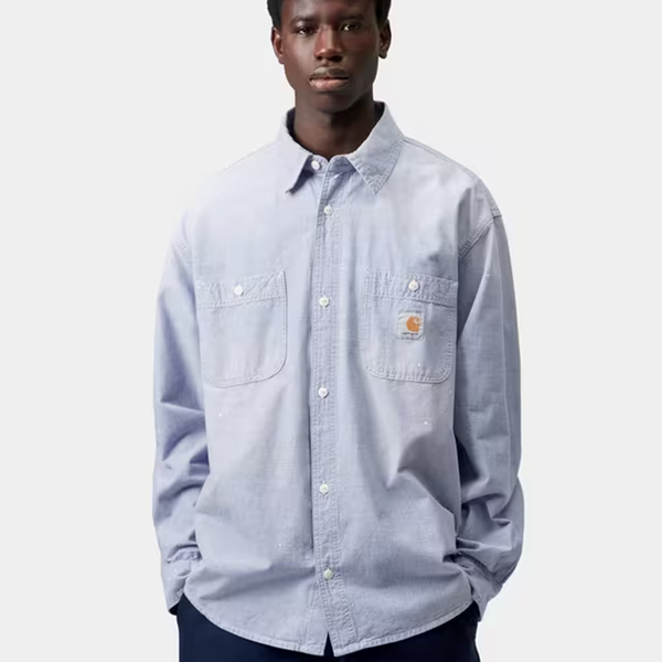 CARHARTT WIP - L/S PAINTER SHIRT BLUE