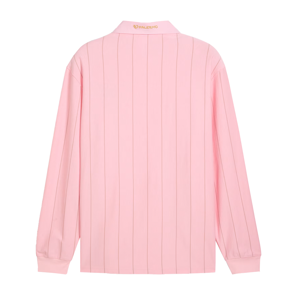 PUMA x PALERMO F.C. - LONGSLEEVE POLO BRIGHT PINK