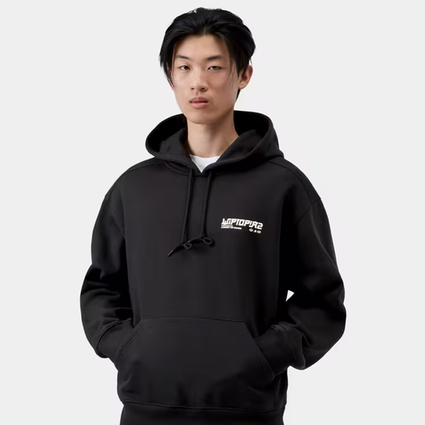 CARHARTT WIP - HOODED SWEAT WIPTOPIA II BLACK