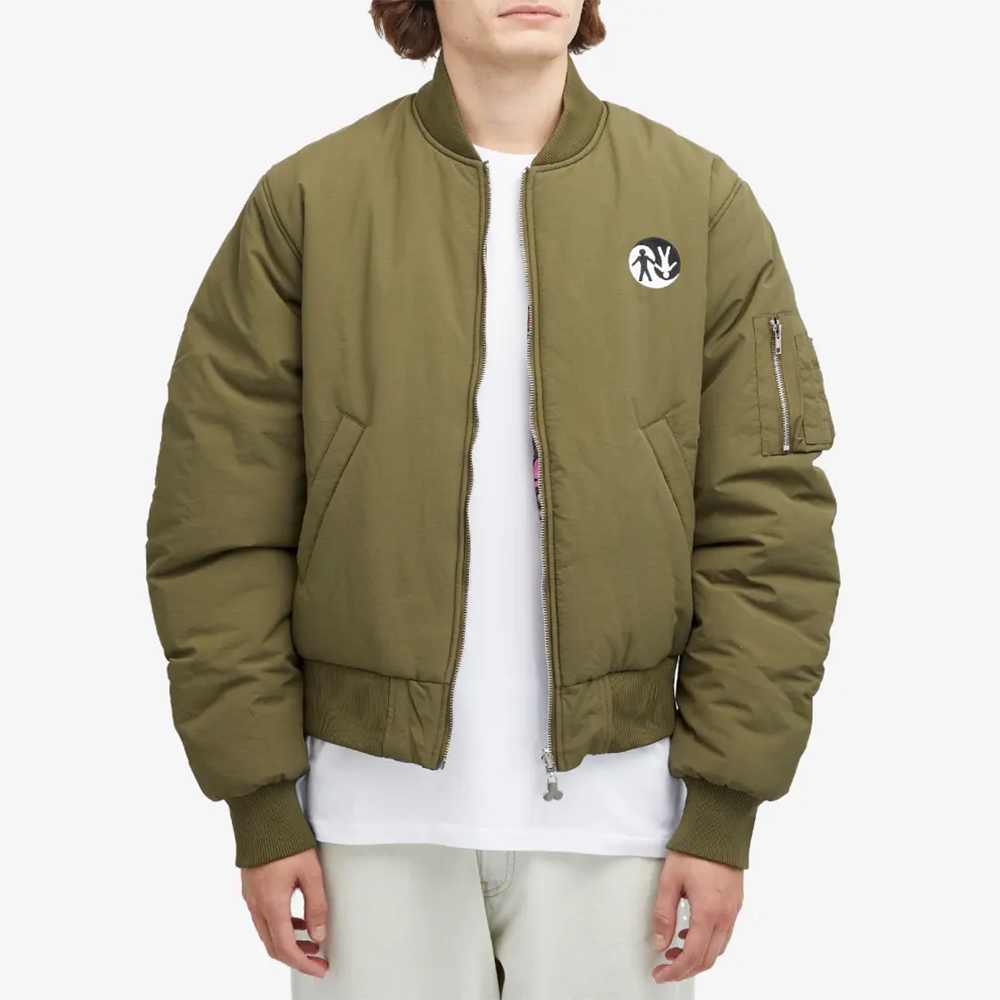 CARNE BOLLENTE - DESIRE CONNECTION BOMBER KHAKI