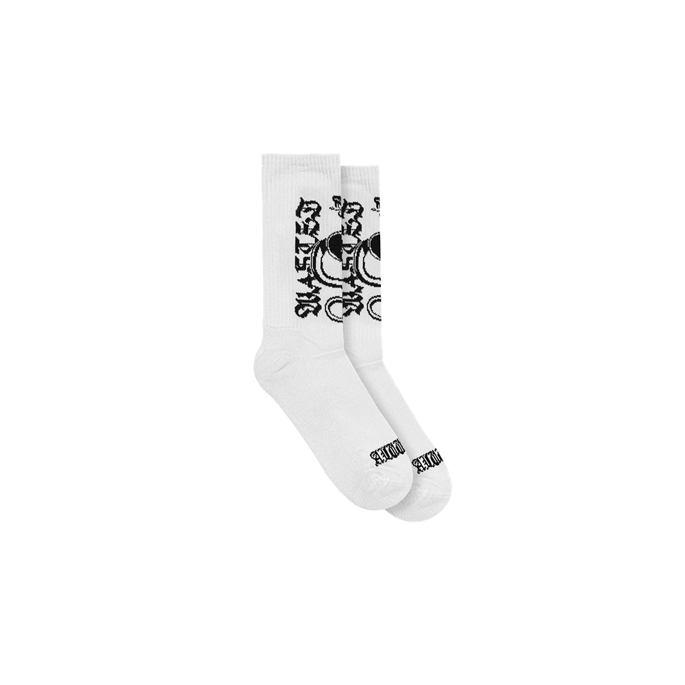 WASTED PARIS - LETHAL SOCKS WHITE