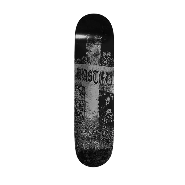 WASTED PARIS - CATACOMBS BOARD BLACK/SILVER