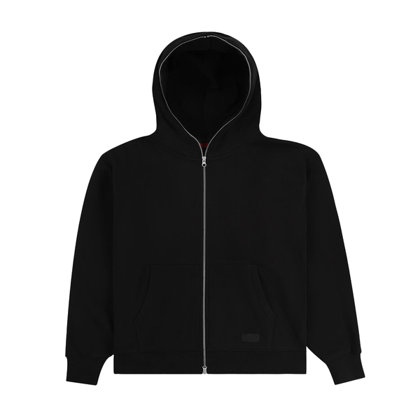 PLEASURES - DRAGON ZIP HOODIE BLACK