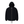 PLEASURES - DIGITAL ZIP PONCHO HOODIE BLACK