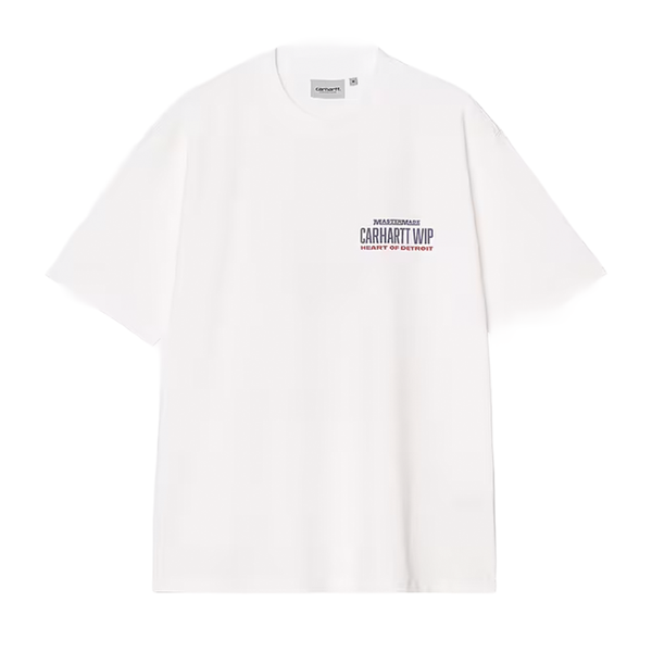CARHARTT WIP - S/S ARCAN T-SHIRT WHITE HEAVY STONE WASH