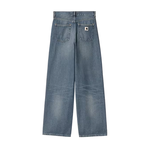 CARHARTT WIP - W' JANE PANT BLUE DARK USED WASH