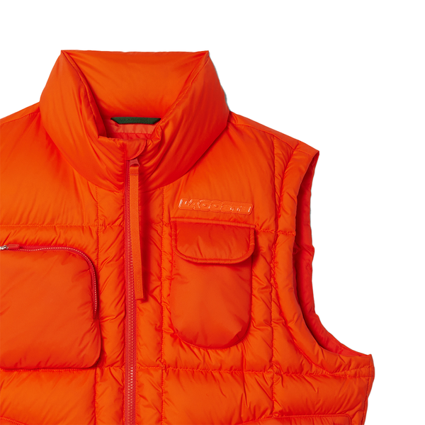 LACOSTE - WATERPROOF DOWN JACKET ORANGE