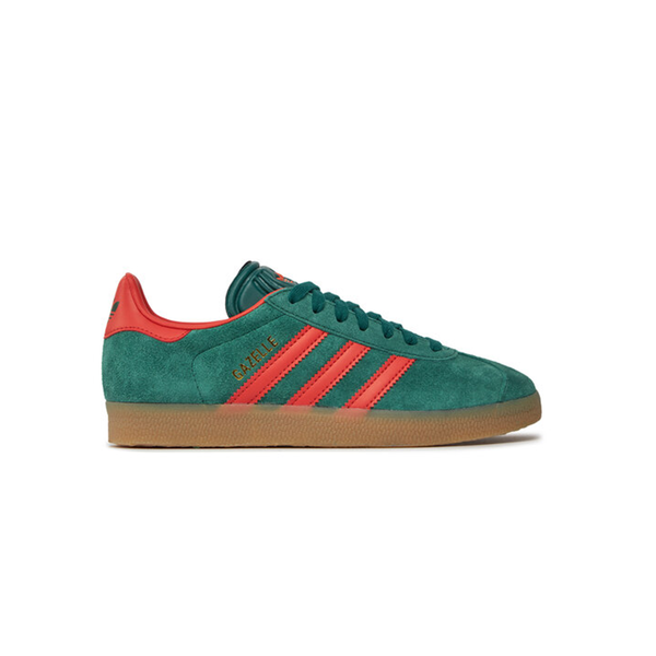 ADIDAS ORIGINALS - GAZELLE GREEN/RED/GUM