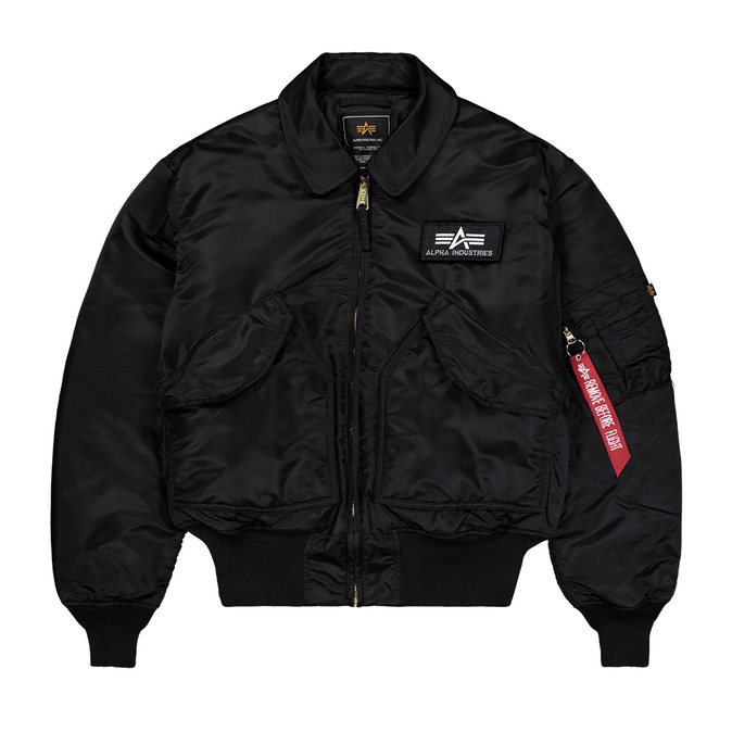 ALPHA INDUSTRIES - CWU-45 HERITAGE BOMBER BLACK