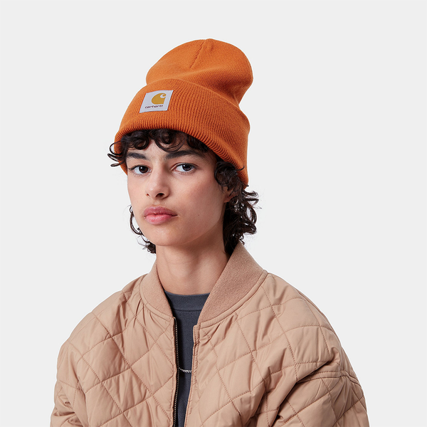 CARHARTT WIP - ACRYLIC WATCH HAT TURMERIC