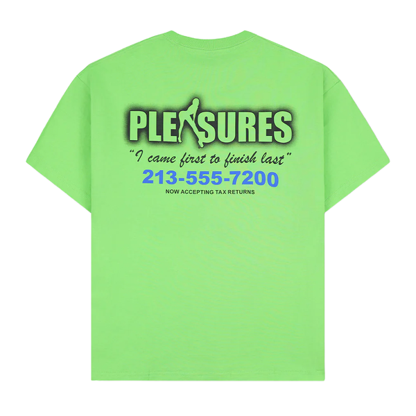 PLEASURES - HOT 4 U T-SHIRT LIME