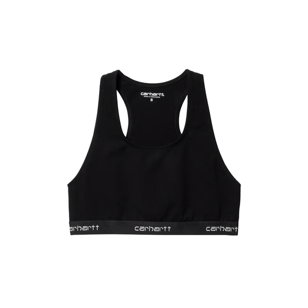 CARHARTT WIP - W' SCRIPT RACER TANK BLACK