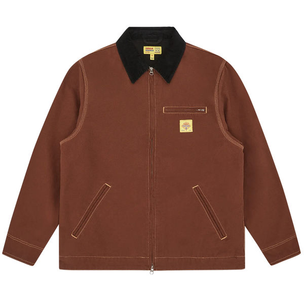 ICECREAM - CANVAS LINED WORK JACKET BROWN