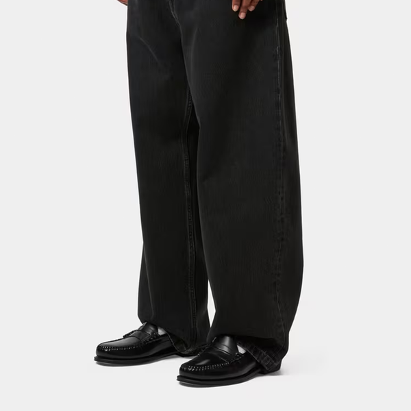 CARHARTT WIP - BRANDON PANT BLACK STONE WASHED