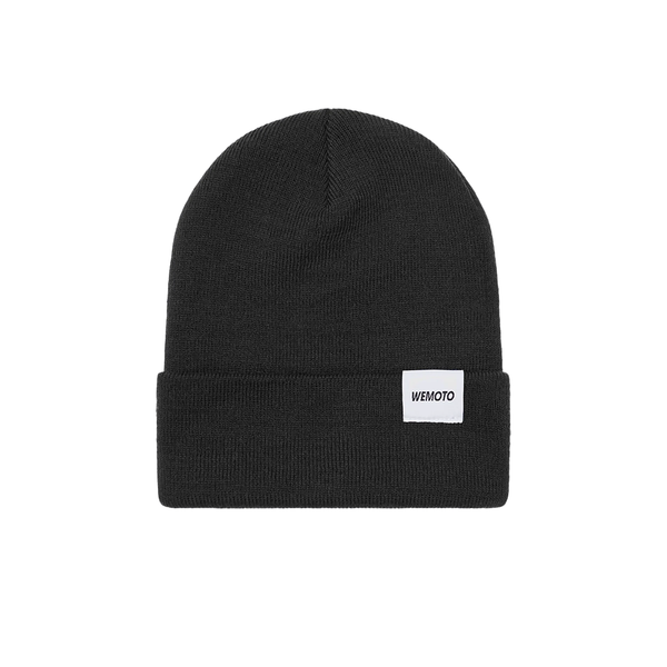 WEMOTO - NORTH CUFFED BEANIE BLACK