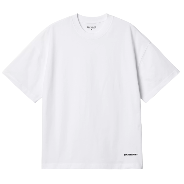 CARHARTT WIP - S/S LINK SCRIPT T-SHIRT WHITE/BLACK
