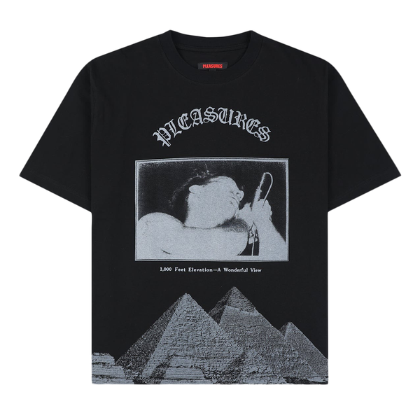 PLEASURES - ELEVATION HEAVYWEIGHT SHIRT BLACK