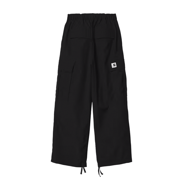 CARHARTT WIP - W' JET CARGO PANT BLACK RINSED