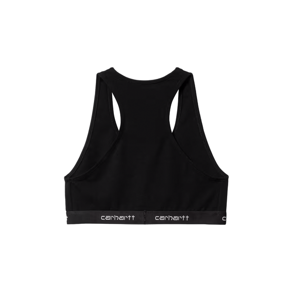 CARHARTT WIP - W' SCRIPT RACER TANK BLACK