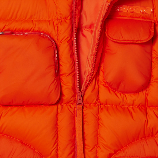 LACOSTE - WATERPROOF DOWN JACKET ORANGE