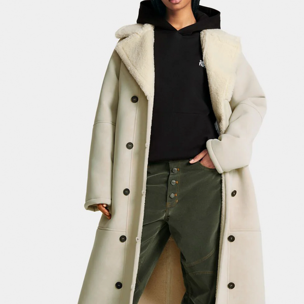 DAILY PAPER - PELICAN CHIARA COAT BEIGE