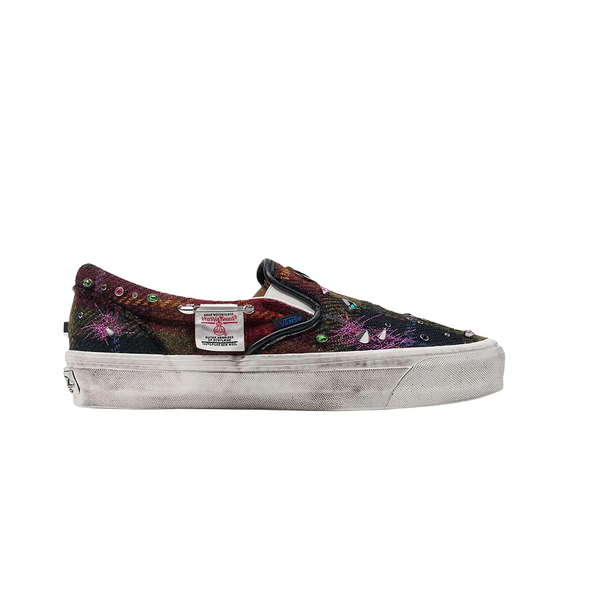 VANS - LX CLASSIC SLIP ON 98 HARRIS TWEED RED MULTI