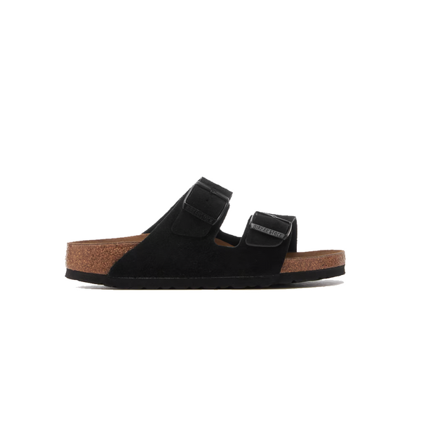 BIRKENSTOCK - ARIZONA BLACK SUEDE LEATHER