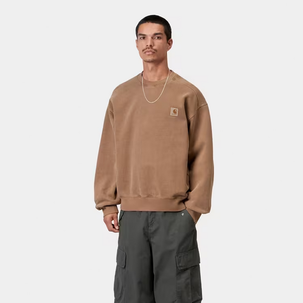 CARHARTT WIP - VISTA SWEAT WIP H BROWN