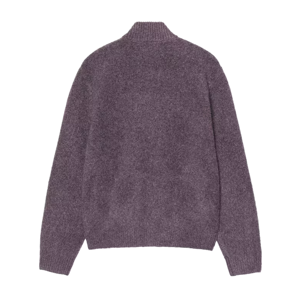 CARHARTT WIP - CURTIS SWEATER JACKET SHADY PURPLE