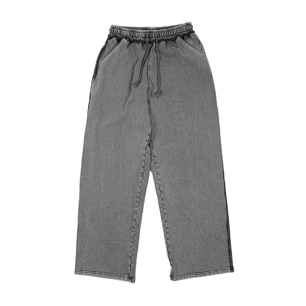 WASTED PARIS - KINGDOME CURVE FADED JOGGING FADED BLACK