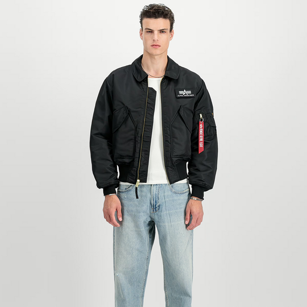 ALPHA INDUSTRIES - CWU-45 HERITAGE BOMBER BLACK