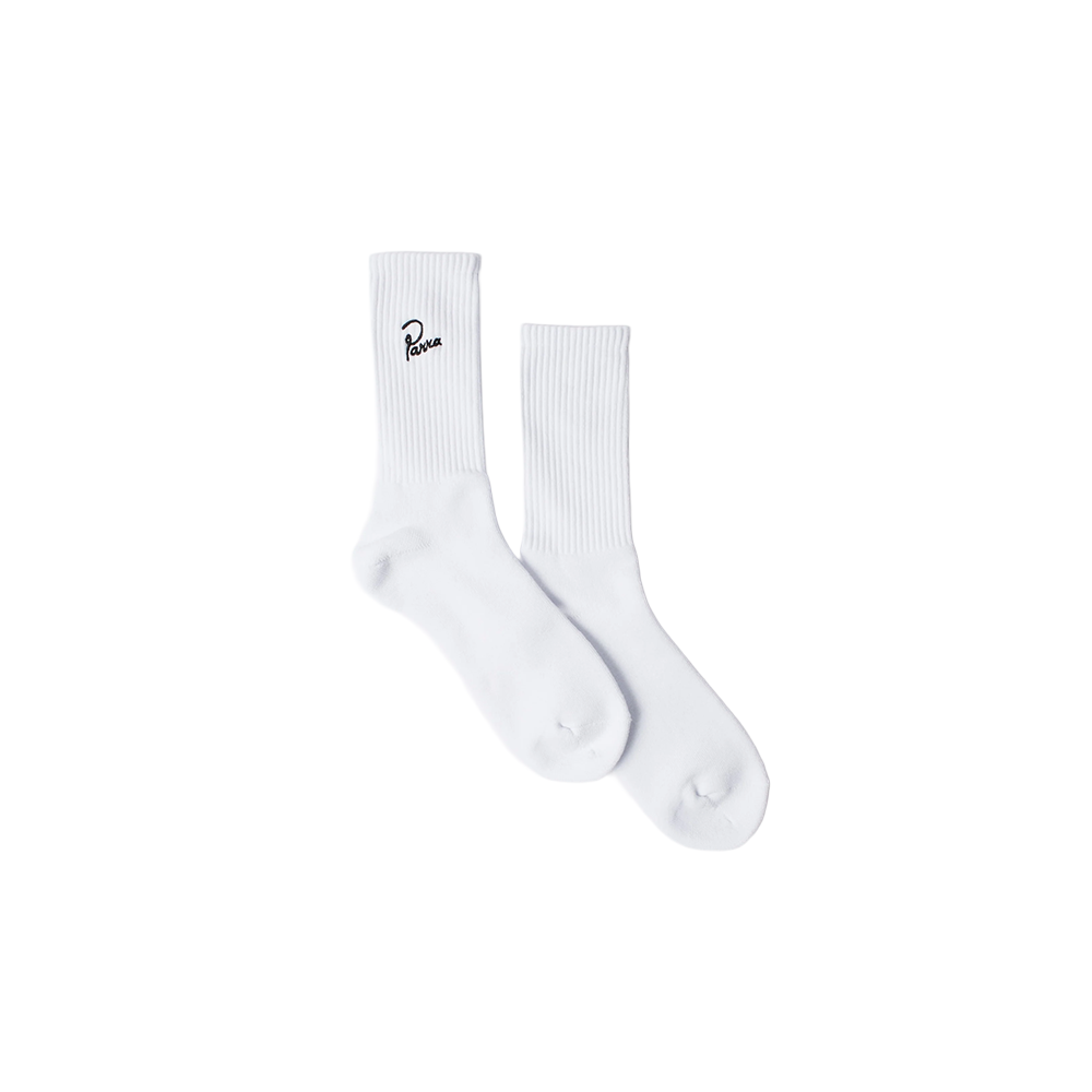 PARRA - SIGNATURE CREW SOCKS WHITE