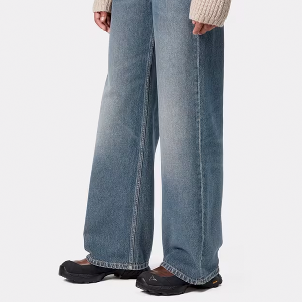 CARHARTT WIP - W' JANE PANT BLUE DARK USED WASH