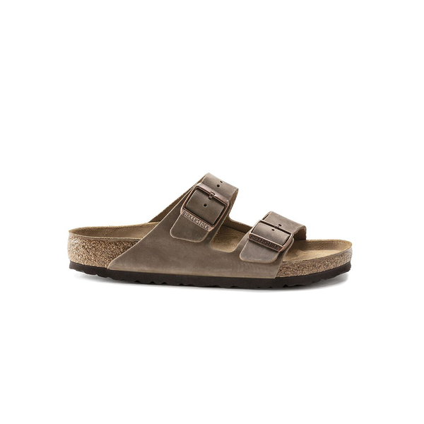 BIRKENSTOCK - ARIZONA TABACCO BROWN OILED LEATHER