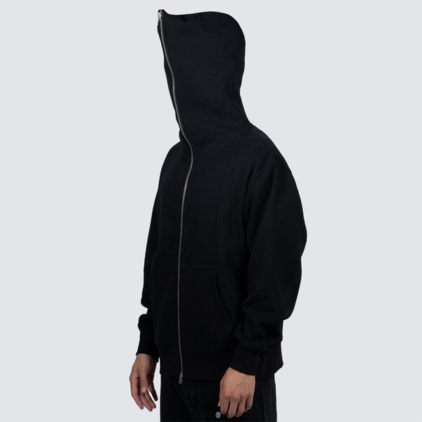 PLEASURES - DRAGON ZIP HOODIE BLACK