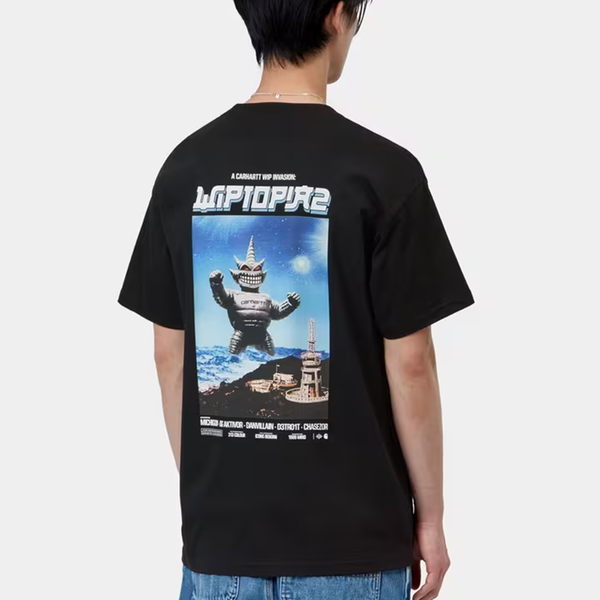 CARHARTT WIP - S/S WIPTOPIA II T-SHIRT SHADY BLACK