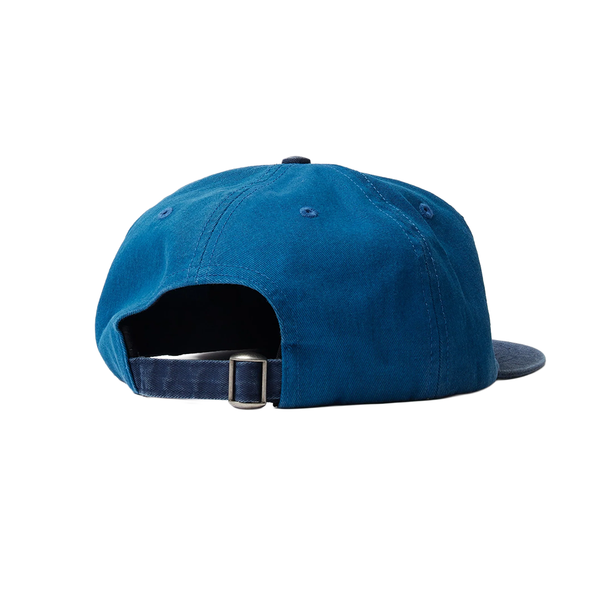PARRA - PAPER PAR 6 PANEL HAT BLUE