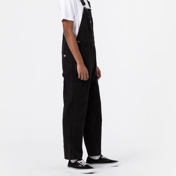 DICKIES - DUCK CANVAS BIB SW BLACK