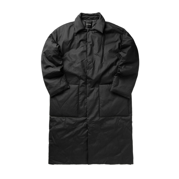 DAILY PAPER - RANO PUFFER COAT JET BLACK