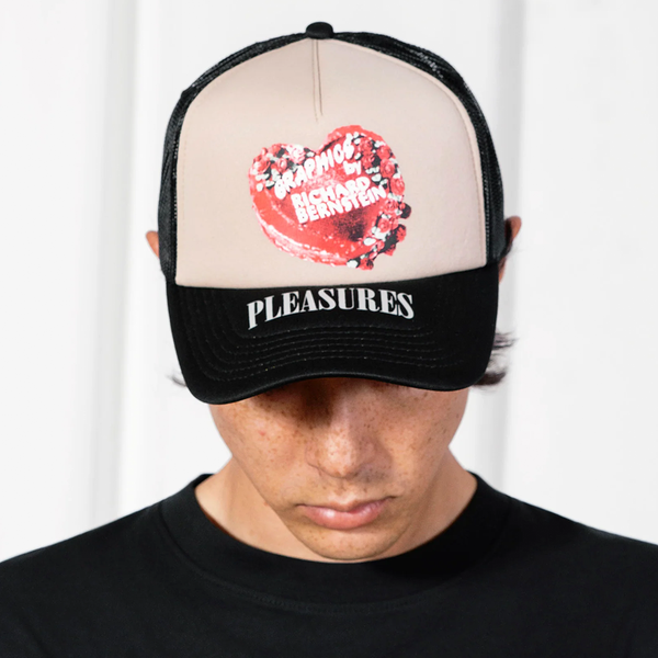 PLEASURES - CAKE TRUCKER HAT BLACK