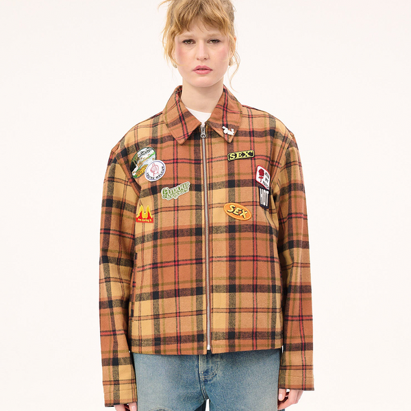 CARNE BOLLENTE - KISS MY PATCH JACKET