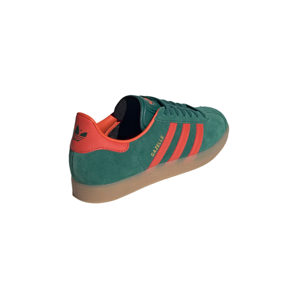 ADIDAS ORIGINALS GAZELLE GREEN RED GUM